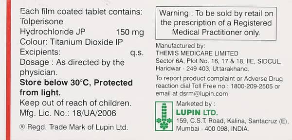Tolifast 150mg Strip Of 10 Tablets