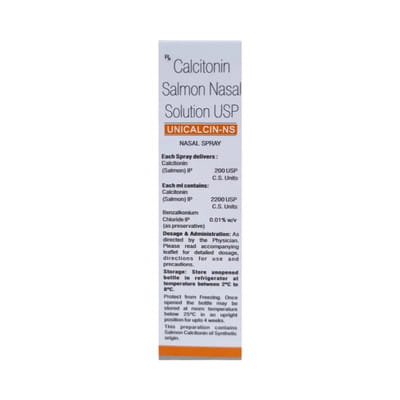Unicalcin Ns Nasal Spray 3.7ml
