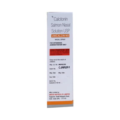 Unicalcin Ns Nasal Spray 3.7ml