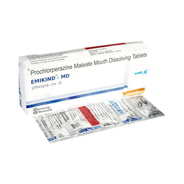 Emikind Md 5mg Strip Of 10 Tablets