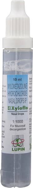 Xyloflo Bottle Of 10ml Nasal Drops