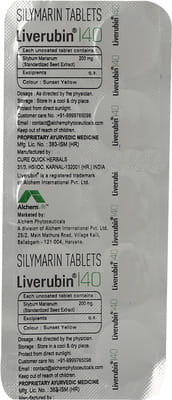 Liverubin 140mg Strip Of 10 Tablets