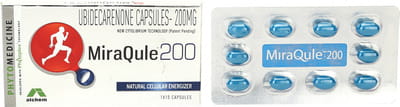 Miraqule 200mg Strip Of 10 Capsules