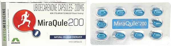 Miraqule 200mg Strip Of 10 Softgel Capsules