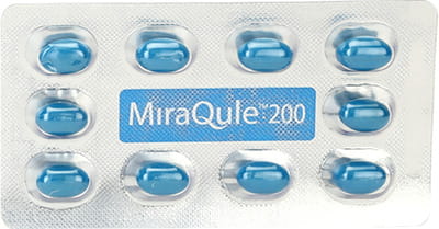 Miraqule 200mg Strip Of 10 Capsules