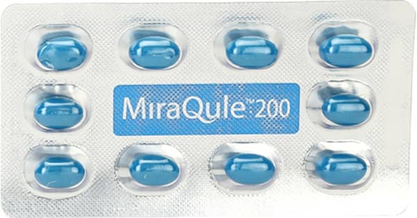 Miraqule 200mg Strip Of 10 Softgel Capsules
