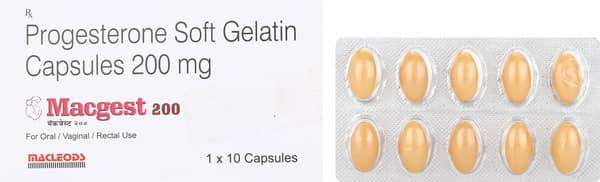 Macgest 200mg Strip Of 10 Capsules