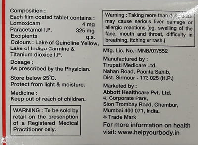 Lorsaid P 4mg Strip Of 10 Tablets