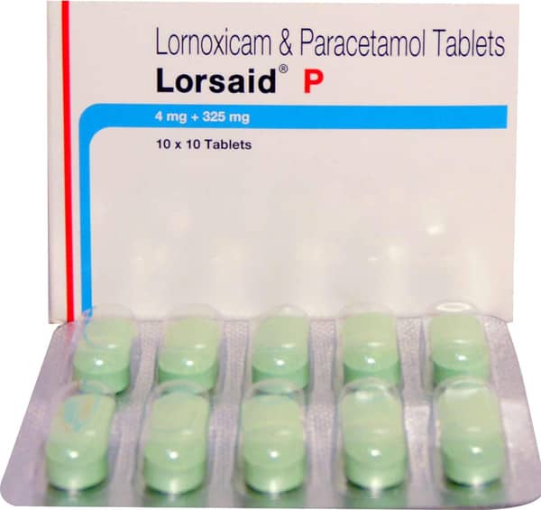 Lorsaid P 4mg Strip Of 10 Tablets