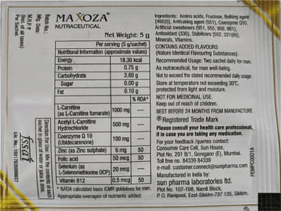 Maxoza Sachet Of 5gm Oral Powder (Green)