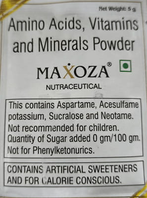Maxoza Sachet Of 5gm Oral Powder (Green)