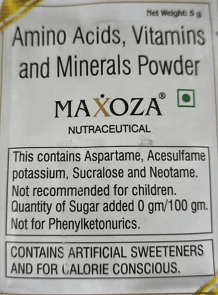 Maxoza Sachet Of 5gm Oral Powder (Veg)