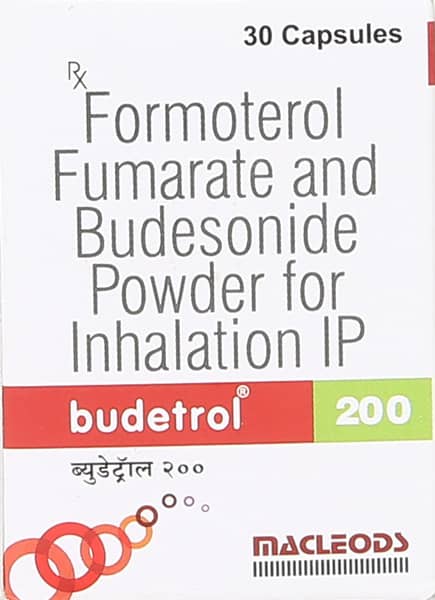 Budetrol 200mcg Bottle Of 30 Capsules