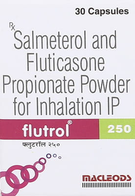 Flutrol 250mcg Bottle Of 30 Inhalation Capsule