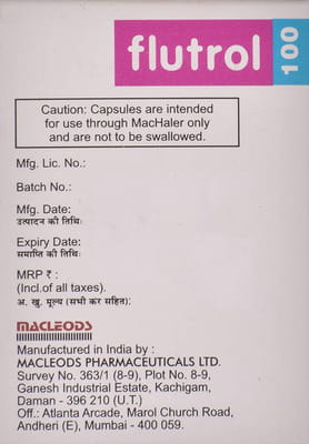 Flutrol 50/500mcg Bottle Of 30 Inhalation Capsules