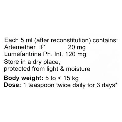 Lumerax Bottle Of 60ml Dry Syrup