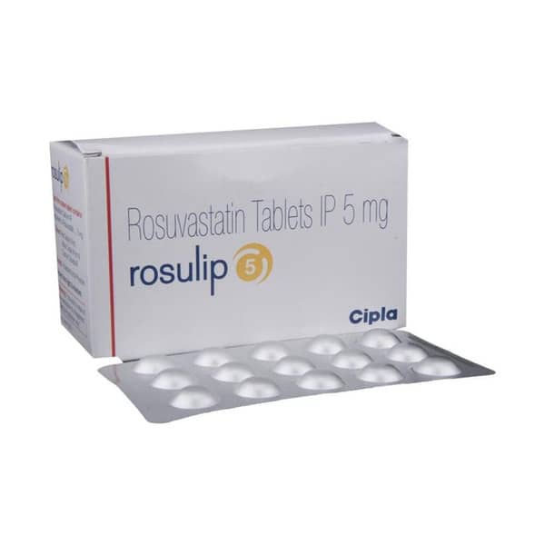 Rosulip 5mg Strip Of 10 Tablets