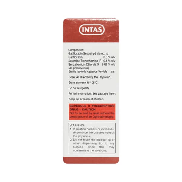 Gcom Bottle Of 5ml Eye Drops