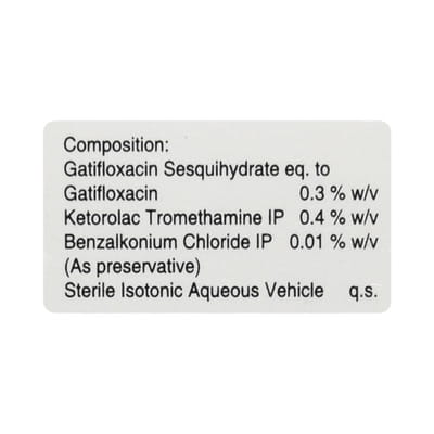 Gcom Bottle Of 5ml Eye Drops