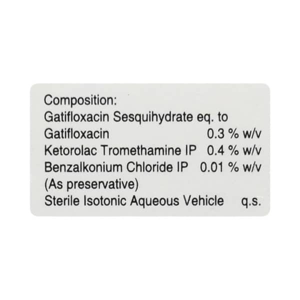 Gcom Bottle Of 5ml Eye Drops