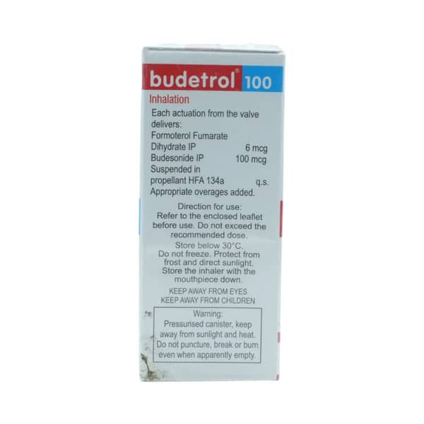 Budetrol 100Mcg Box Of 120Md Metered Dose Inhaler