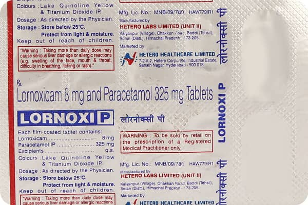 Lornoxi P Strip Of 10 Tablets
