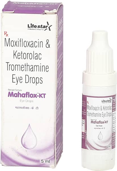 Mahaflox Kt Bottle Of 5ml Eye Drops