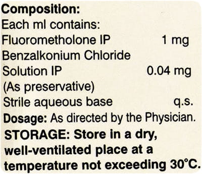 E Flo Bottle Of 5ml Eye Drops