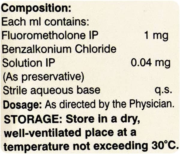 E Flo Bottle Of 5ml Eye Drops