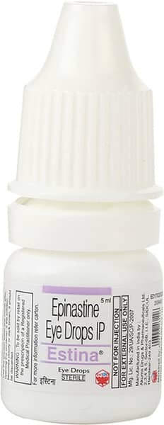 Estina Bottle Of 5Ml Eye Drops