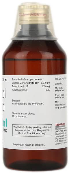 Laxitol Bottle Of 200ml Syrup