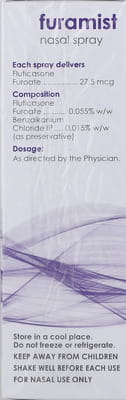Furamist 120md Bottle Of 6gm Nasal Spray