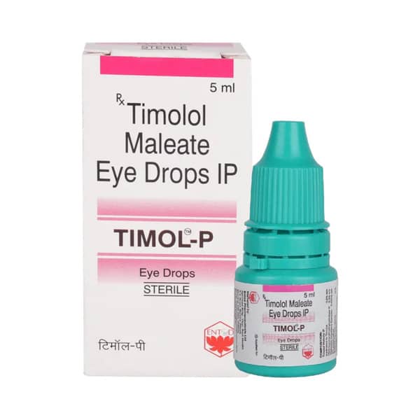 Timol P Bottle Of 5ml Eye Drops