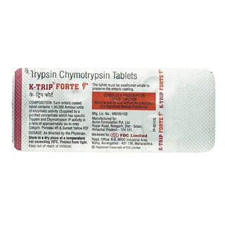 K Trip Forte Strip Of 10 Tablets