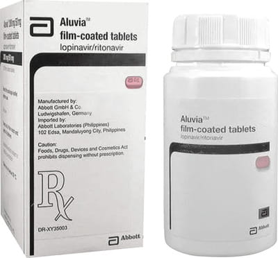 Aluvia 200mg/50mg Bottle Of 120 Tablets