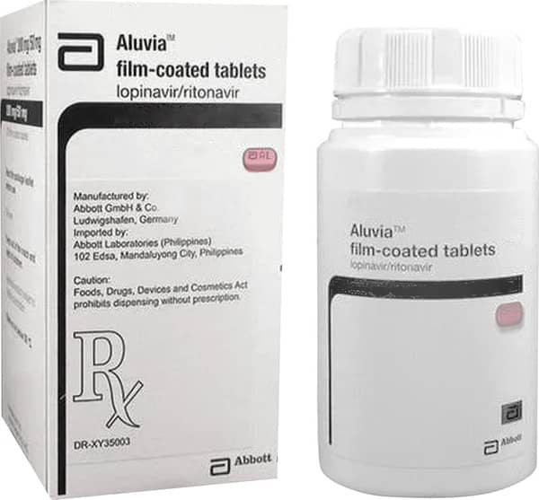 Aluvia 200mg/50mg Bottle Of 120 Tablets