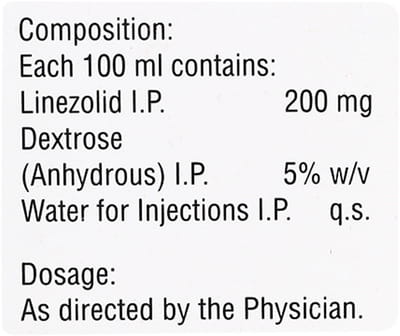 Lnz 600mg Injection 300ml