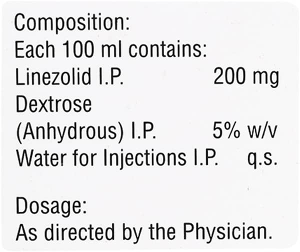 Lnz 600mg Injection 300ml