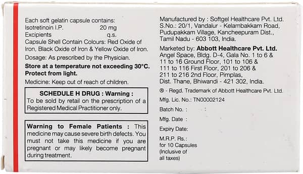 Tufacne 20Mg Strip Of 10 Capsules