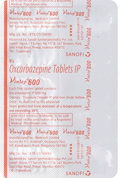 Vinlep 600mg Strip Of 10 Tablets