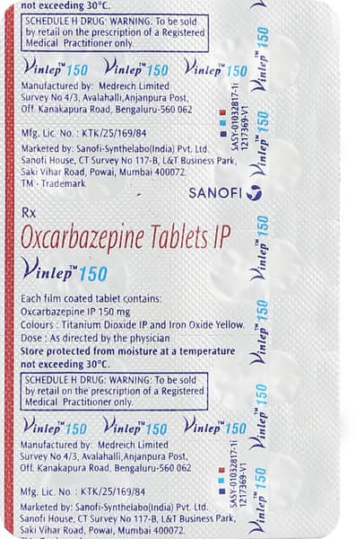 Vinlep 150mg Strip Of 10 Tablets