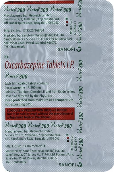 विनलेप 300एमजी की स्ट्रिप 10 टैबलेट्स