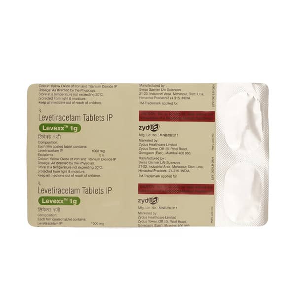 Levexx 1Gm Strip Of 10 Tablets