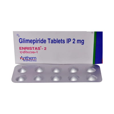 Enristas 2mg Strip Of 10 Tablets