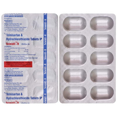 Telmidil H Strip Of 10 Tablets