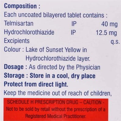 Telmidil H Strip Of 10 Tablets