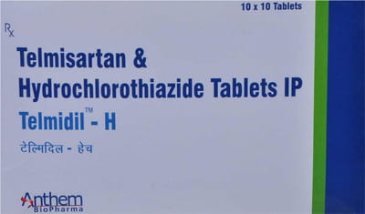 Telmidil H Strip Of 10 Tablets