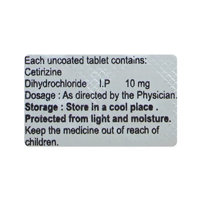 Eszine Strip Of 10 Tablets