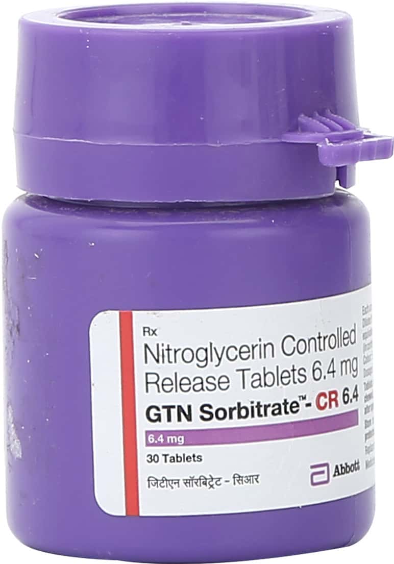 gtn sorbitrate cr 6.4mg tablets