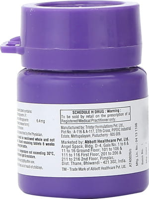 Gtn Sorbitrate Cr 6.4mg Bottle Of 30 Tablets